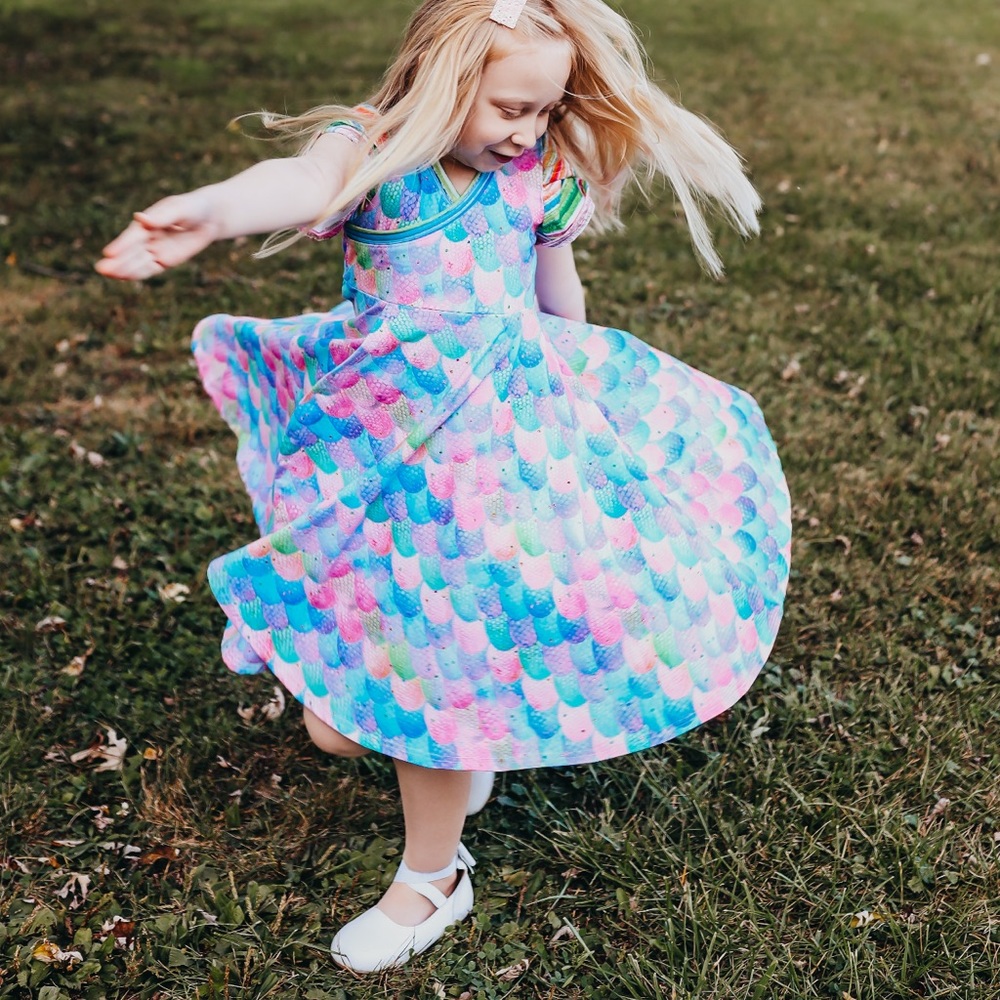 Hand sewn boutique dress: one of a kind!